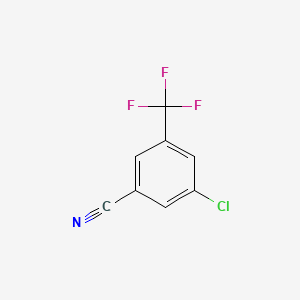molecular formula C8H3ClF3N B1587429 3-Chloro-5-(trifluoromethyl)benzonitrile CAS No. 693245-52-2