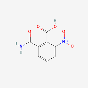 molecular formula C8H6N2O5 B1587431 2-Carbamoyl-6-nitrobenzoic Acid CAS No. 65911-46-8