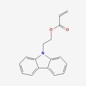 molecular formula C17H15NO2 B1587435 2-(9H-Carbazol-9-yl)ethyl acrylate CAS No. 6915-68-0