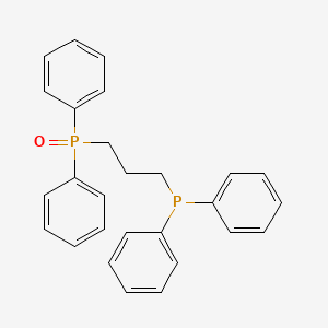 molecular formula C27H26OP2 B1587437 1,3-双(二苯基膦基)丙烷一氧化物 CAS No. 85685-99-0