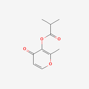 molecular formula C10H12O4 B1587439 Maltol isobutyrate CAS No. 65416-14-0