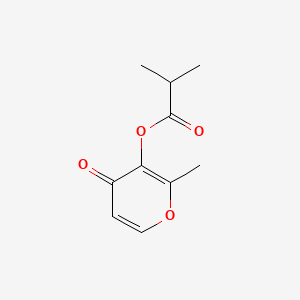 B1587439 Maltyl isobutyrate CAS No. 65416-14-0