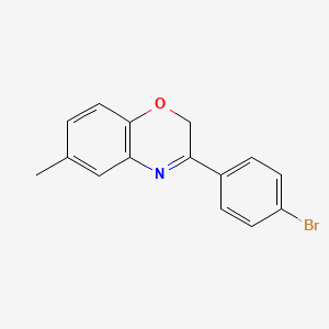 3-(4-Bromophenyl)-6-methyl-2H-1,4-benzoxazine