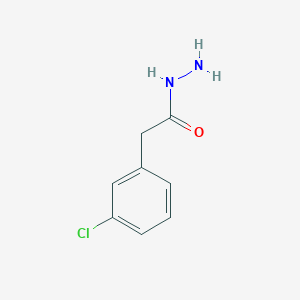 molecular formula C8H9ClN2O B1587448 2-(3-Chlorophenyl)acetohydrazide CAS No. 66464-86-6
