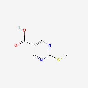 molecular formula C6H6N2O2S B1587452 2-(Methylthio)pyrimidine-5-carboxylic acid CAS No. 110099-94-0