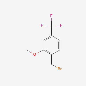 2-Methoxy-4-(trifluoromethyl)benzyl bromide