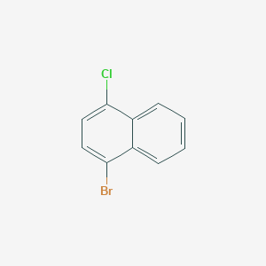 molecular formula C10H6BrCl B1587457 1-Bromo-4-chloronaphthalene CAS No. 53220-82-9