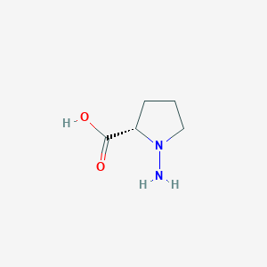 molecular formula C5H10N2O2 B158746 1-Amino-l-proline CAS No. 10139-25-0