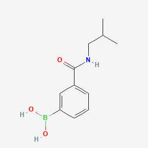 molecular formula C11H16BNO3 B1587462 3-(Isobutylaminocarbonyl)phenylboronic acid CAS No. 723282-09-5