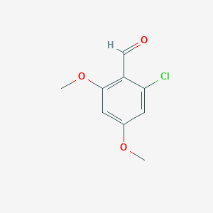 molecular formula C9H9ClO3 B1587463 2-Chloro-4,6-dimethoxybenzaldehyde CAS No. 82477-61-0