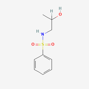 molecular formula C9H13NO3S B1587476 N-(2-hydroxypropyl)benzenesulfonamide CAS No. 35325-02-1