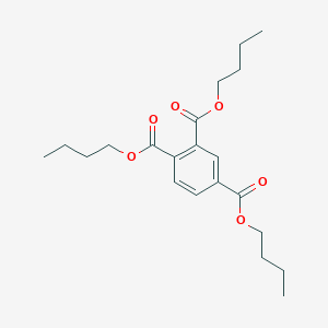 molecular formula C21H30O6 B158748 Trimellitic acid tri-n-butyl ester CAS No. 1726-23-4