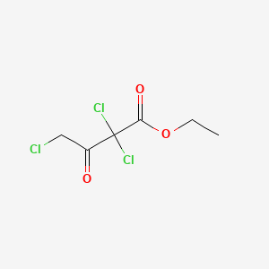 molecular formula C6H7Cl3O3 B1587482 Ethyl 2,2,4-trichloro-3-oxobutyrate CAS No. 85153-67-9