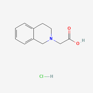 molecular formula C11H14ClNO2 B1587488 2-(3,4-Dihydroisoquinolin-2(1H)-YL)acetic acid hydrochloride CAS No. 200064-94-4