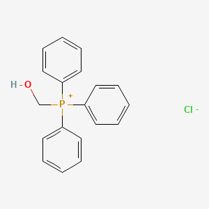 molecular formula C19H18ClOP B1587490 (羟甲基)三苯基膦盐酸盐 CAS No. 5293-83-4