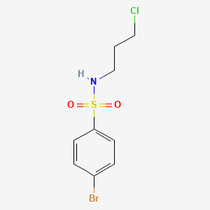 molecular formula C9H11BrClNO2S B1587492 4-bromo-N-(3-chloropropyl)benzenesulfonamide CAS No. 98768-71-9
