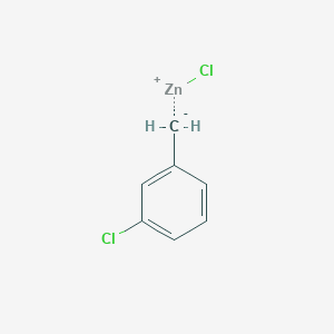 molecular formula C7H6Cl2Zn B1587497 3-Chlorobenzylzinc chloride CAS No. 312624-13-8
