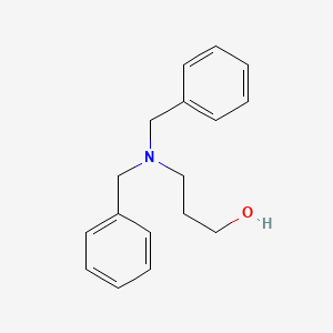 molecular formula C17H21NO B1587511 3-(Dibenzylamino)-1-propanol CAS No. 3161-51-1