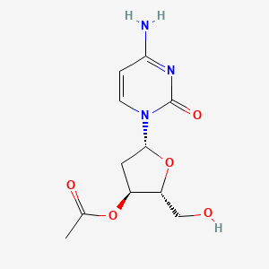 molecular formula C11H15N3O5 B1587514 3'-O-Acetyl-2'-deoxycytidine CAS No. 72560-69-1