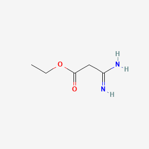 molecular formula C5H10N2O2 B1587518 Carbamimidoyl-acetic acid ethyl ester CAS No. 50551-10-5