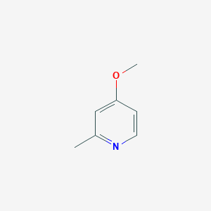 molecular formula C7H9NO B1587523 4-Methoxy-2-methylpyridine CAS No. 24103-75-1