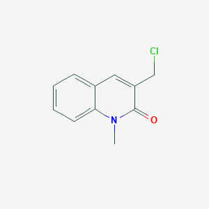 molecular formula C11H10ClNO B1587529 3-(chloromethyl)-1-methylquinolin-2(1H)-one CAS No. 879566-77-5