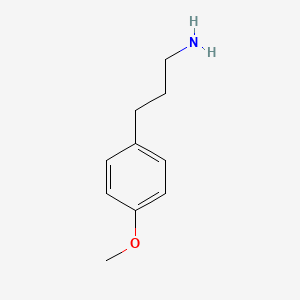 molecular formula C10H15NO B1587534 3-(4-甲氧基苯基)丙-1-胺 CAS No. 36397-23-6