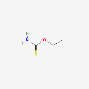 molecular formula C3H7NOS B1587535 O-乙基硫代氨基甲酸酯 CAS No. 625-57-0