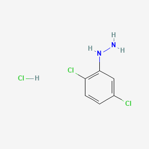 molecular formula C6H7Cl3N2 B1587539 2,5-Dichlorophenylhydrazine hydrochloride CAS No. 50709-35-8