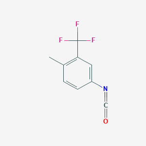 molecular formula C9H6F3NO B1587547 4-Isocyanato-1-methyl-2-(trifluoromethyl)benzene CAS No. 51903-64-1