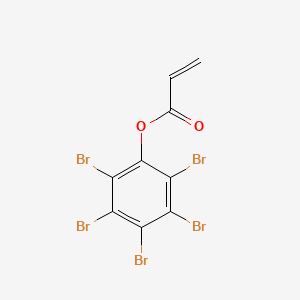 molecular formula C9H3Br5O2 B1587549 Pentabromophenyl acrylate CAS No. 52660-82-9