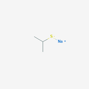 molecular formula C3H7NaS B1587550 Sodium 2-propanethiolate CAS No. 20607-43-6