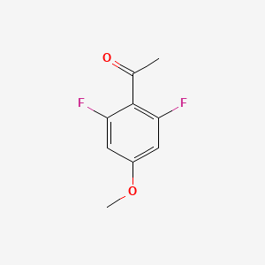molecular formula C9H8F2O2 B1587560 1-(2,6-Difluoro-4-methoxyphenyl)ethanone CAS No. 886498-84-6