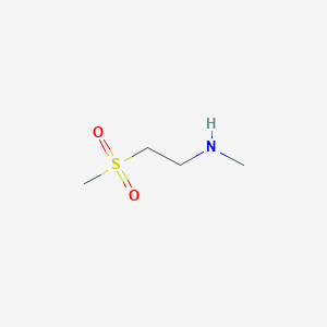 molecular formula C4H11NO2S B1587562 N-Methyl-2-(methylsulfonyl)ethanamine CAS No. 202198-18-3