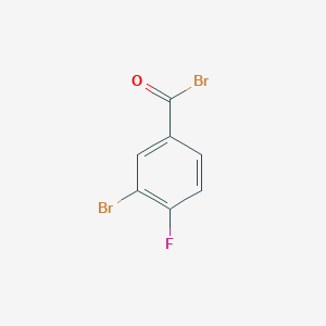 molecular formula C7H3Br2FO B1587569 3-Bromo-4-fluorobenzoyl bromide CAS No. 78239-66-4