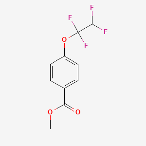 molecular formula C10H8F4O3 B1587571 Methyl 4-(1,1,2,2-tetrafluoroethoxy)benzoate CAS No. 93982-47-9