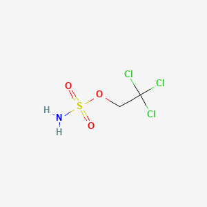 B1587576 2,2,2-Trichloroethyl sulfamate CAS No. 69226-51-3