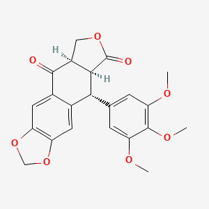 molecular formula C22H20O8 B1587578 Picropodopyllotoxone CAS No. 477-48-5