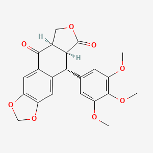 molecular formula C22H20O8 B1587578 Picropodophyllotoxone CAS No. 477-48-5