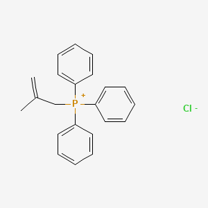 molecular formula C22H22BrP B1587580 (2-Methylallyl)triphenylphosphonium chloride CAS No. 4303-59-7