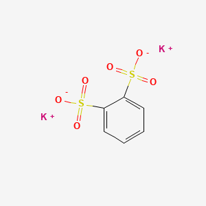 molecular formula C6H7KO6S2 B1587582 Potassium benzene-1,2-disulfonate CAS No. 5710-54-3