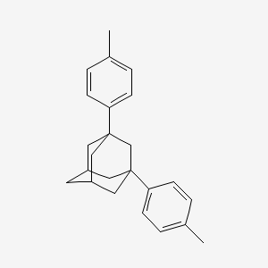 molecular formula C24H28 B1587587 1,3-Bis(4-methylphenyl)adamantane CAS No. 65756-27-6
