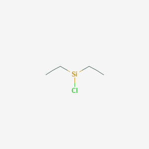 molecular formula C4H10ClSi B158759 Diethylchlorosilane CAS No. 1609-19-4