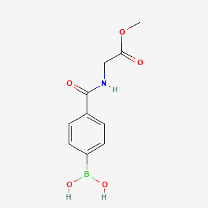 Methyl (4-boronobenzoylamino)acetate
