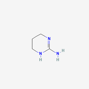molecular formula C4H9N3 B1587594 1,4,5,6-Tetrahydropyrimidin-2-amine CAS No. 41078-65-3