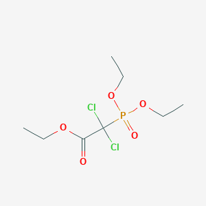 molecular formula C8H15Cl2O5P B1587603 Triethyl 2,2-dichloro-2-phosphonoacetate CAS No. 5823-12-1