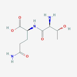 molecular formula C9H17N3O5 B1587605 Thr-Gln CAS No. 96337-79-0