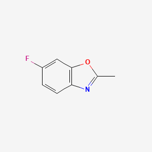 molecular formula C8H6FNO B1587607 6-Fluoro-2-methylbenzoxazole CAS No. 312600-96-7