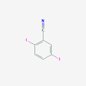 molecular formula C7H3I2N B1587617 2,5-Diiodobenzonitrile CAS No. 79887-24-4