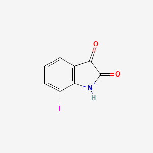 molecular formula C8H4INO2 B1587622 7-Iodoindoline-2,3-dione CAS No. 20780-78-3